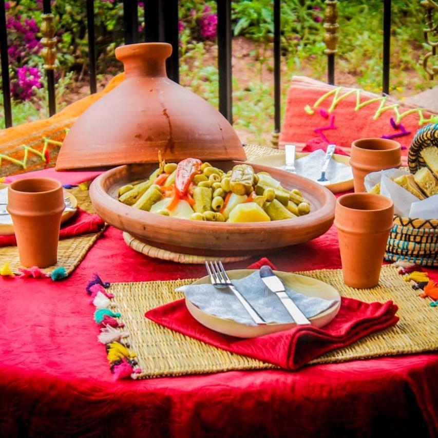 Les Jardins Yasmina Bin El-Ouidane Hotell Exteriör bild
