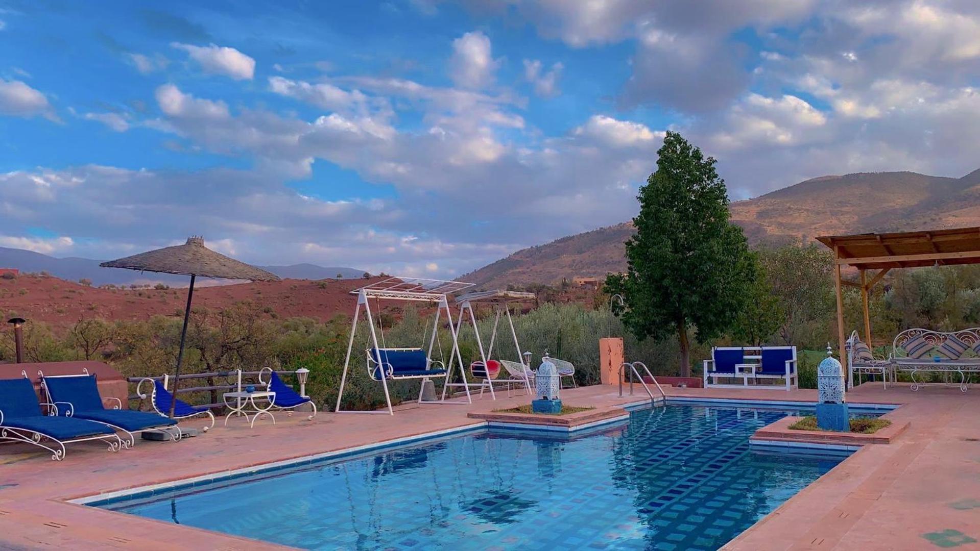 Les Jardins Yasmina Bin El-Ouidane Hotell Exteriör bild